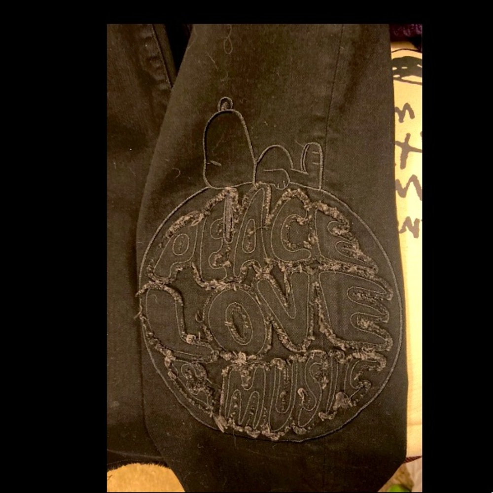 Black jeans Snoopy Iceberg new size 27